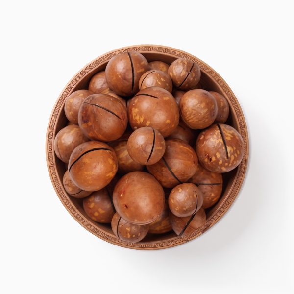 Roasted Macadamia in shell - Vanilla flavor - Al Ahlya Roasteries