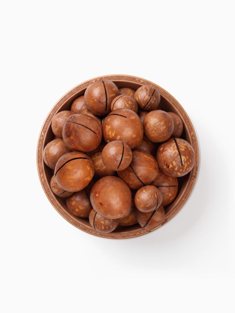 Roasted Macadamia in shell - Vanilla flavor - Al Ahlya Roasteries